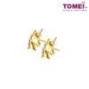 Imperially Regal Unicorn Earrings | Tomei Yellow Gold 916 (22K) (IQ-XXE513289-2C)