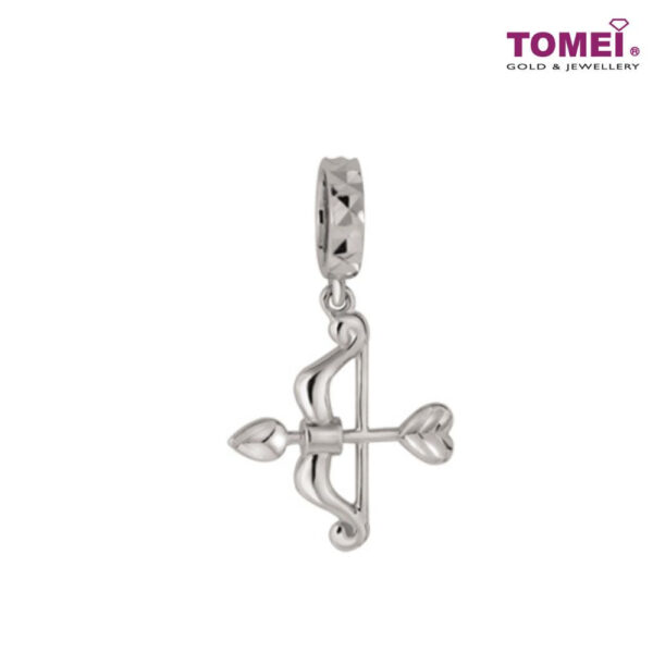 Fete Romance with Arrow of Love Charm | Tomei White Gold 585 (14K) (P5554)