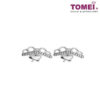 TOMEI Diamond Earrings With Style, White Gold 375 (17751EWD9WP)