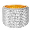 TOMEI Diamond Cut Collection Fancy Bold Ring, Yellow Gold 916