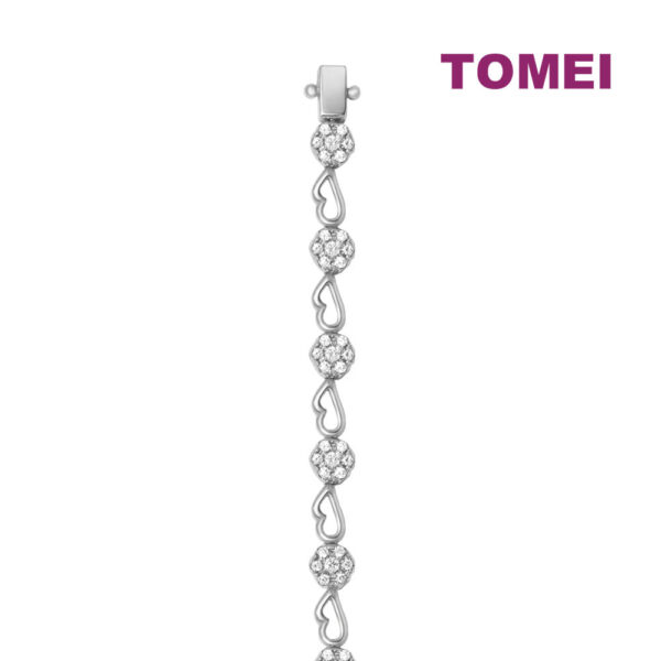 TOMEI Bracelet, Diamond White Gold 750 (B0711)
