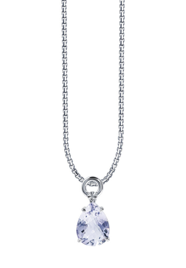 TOMEI ã€Online Exclusiveã€‘Angel's Tears Pendant I Birthstone I Silver