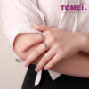 TOMEI Mix & Match Stack Ring, White Gold 585