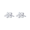 TOMEI Beez Earrings, White Gold 585
