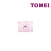 TOMEI Pink Snowy Rod Charm, White Gold 585