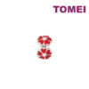 TOMEI Charm Of Petals, White Gold 585