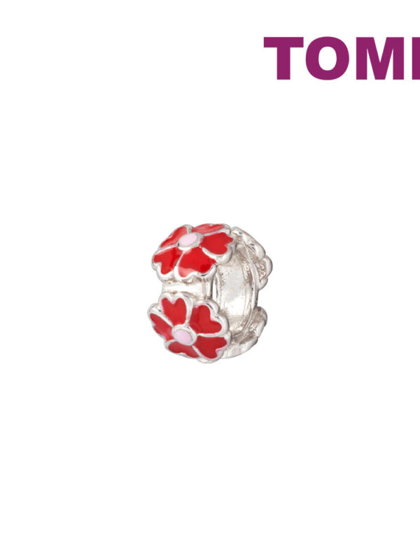TOMEI Charm Of Petals, White Gold 585