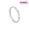 TOMEI Mix & Match Stack Ring, White Gold 585