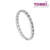 TOMEI Mix & Match Stack Ring, White Gold 585