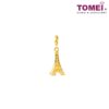 TOMEI Love In Paris Charm, Yellow Gold 916 (TM-PT057-1C)