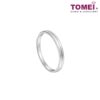 Eternal Love Couple Rings | Tomei 375 (9K) White Gold (EBK-R4429/R4430)