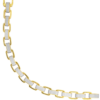 TOMEI Diamond Cut Collection Strong Link Bracelet, Yellow Gold 916