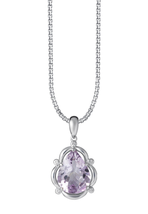 TOMEI ã€Online Exclusiveã€‘Angel's Tears Pendant I Birthstone I Silver