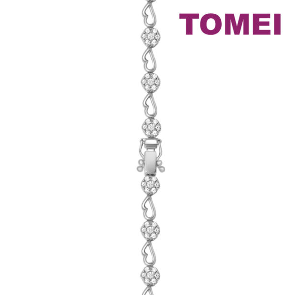 TOMEI Bracelet, Diamond White Gold 750 (B0711)