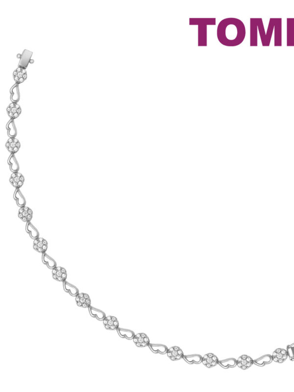 TOMEI Bracelet, Diamond White Gold 750 (B0711)
