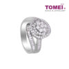 TOMEI Diamond Ring White Gold 750