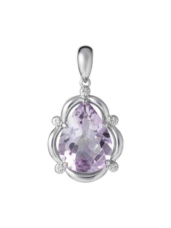 TOMEI ã€Online Exclusiveã€‘Angel's Tears Pendant I Birthstone I Silver