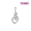 TOMEI Diamond Pendant White Gold 750
