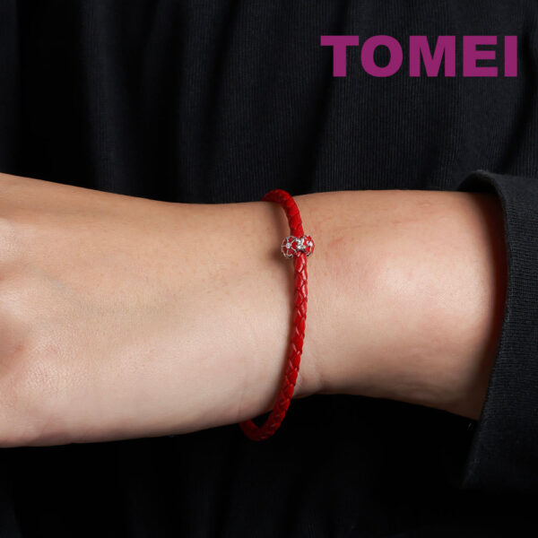 TOMEI Charm Of Petals, White Gold 585