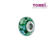 TOMEI Chomel Floriate with Reliance Charm, White Gold 585