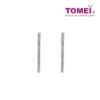 TOMEI 35mm Hoop Diamond Earrings White Gold 750