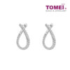 TOMEI Poire Earrings White Gold 750