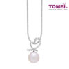 TOMEI Love Is Beautiful Collection Pearl Pendant Set, White Gold 585
