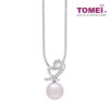 TOMEI Love Is Beautiful Collection Pearl Pendant Set, White Gold 585
