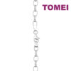 TOMEI Love Lock Bracelet, White+Rose Gold 585