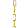 TOMEI Heavy Linked Chain Bracelet, Yellow Gold 916