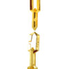 TOMEI Heavy Geometric Linked Chain Bracelet, Yellow Gold 916