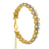 TOMEI Lusso Italia Glamorously Radiant Bangle, Yellow Gold 916