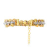 TOMEI Lusso Italia Glamorously Radiant Bangle, Yellow Gold 916