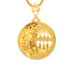 TOMEI Dragon Head Abacus Pendant, Yellow Gold 916