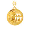 TOMEI Dragon Head Abacus Pendant, Yellow Gold 916