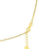 TOMEI Four-Leaves Clover Necklace, Yellow Gold 999