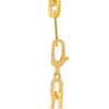 TOMEI Glinting Linked Chain Bracelet, Yellow Gold 916
