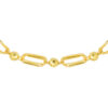 TOMEI Lusso Italia Beads and Clips Necklace, Yellow Gold 916