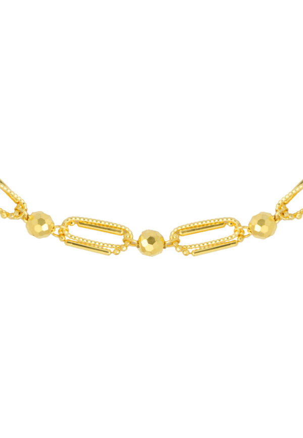 TOMEI Lusso Italia Beads and Clips Necklace, Yellow Gold 916