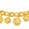 TOMEI Dangling Balls Bracelet, Yellow Gold 916