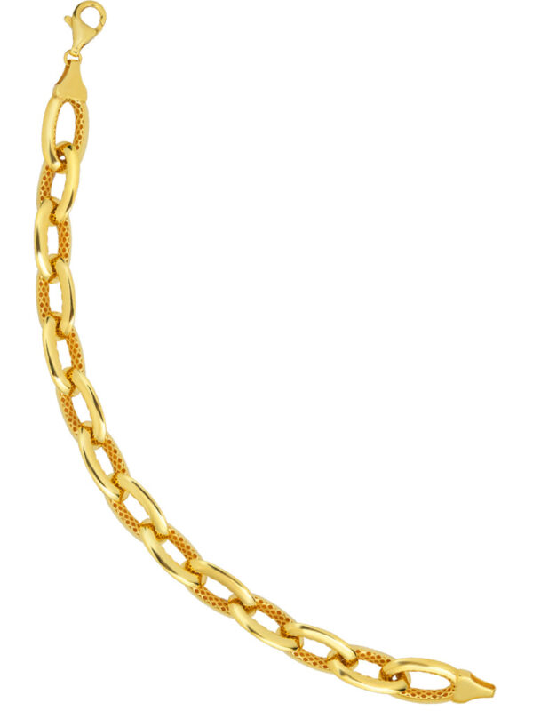 TOMEI Lusso Italia Together Linked Bracelet, Yellow Gold 916