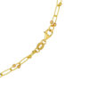 TOMEI Lusso Italia Tri-Tone Beads and Clips Necklace, Yellow Gold 916