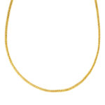 TOMEI Lusso Italia Twisted Sturdy Necklace, Yellow Gold 916