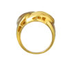 TOMEI Lusso Italia Entangling Ring, Yellow Gold 916
