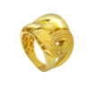 TOMEI Lusso Italia Entangling Ring, Yellow Gold 916