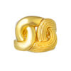 TOMEI Lusso Italia Entangling Ring, Yellow Gold 916