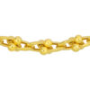 TOMEI Lusso Italia Entangled Chain Bracelet, Yellow Gold 916