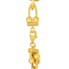 TOMEI Lusso Italia Entangled Chain Bracelet, Yellow Gold 916
