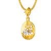 TOMEI Paris in Love Pendant, Yellow Gold 916