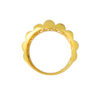 TOMEI Lusso Italia Cloud Ring, Yellow Gold 916